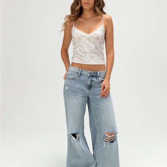 Full Tilt Camo Mesh Womens Cami M - Picture 2 of 9